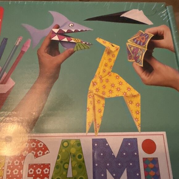 T.S. Shure Origami Creativity Set & Book Paper Folding Kit NEW - Picture 7 of 10